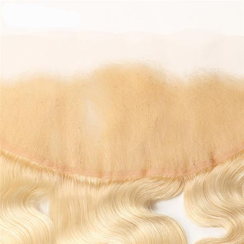 #613 Body Wave Frontal Human Hair Blonde Frontal