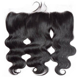 Natural Black Body Wave HD Lace Frontal 