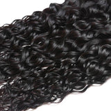 Bundle Deals With Frontal Italy Curly Virgin Human Hair Natural Black